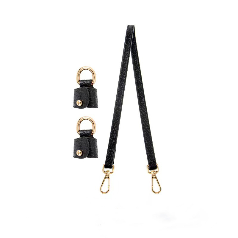 Picture of Longxiang Mini Dumpling Bag Cowhide Shoulder Strap Punch-Free Crossbody Adjustable Mini Replacement Bag Strap Genuine Leather Strap