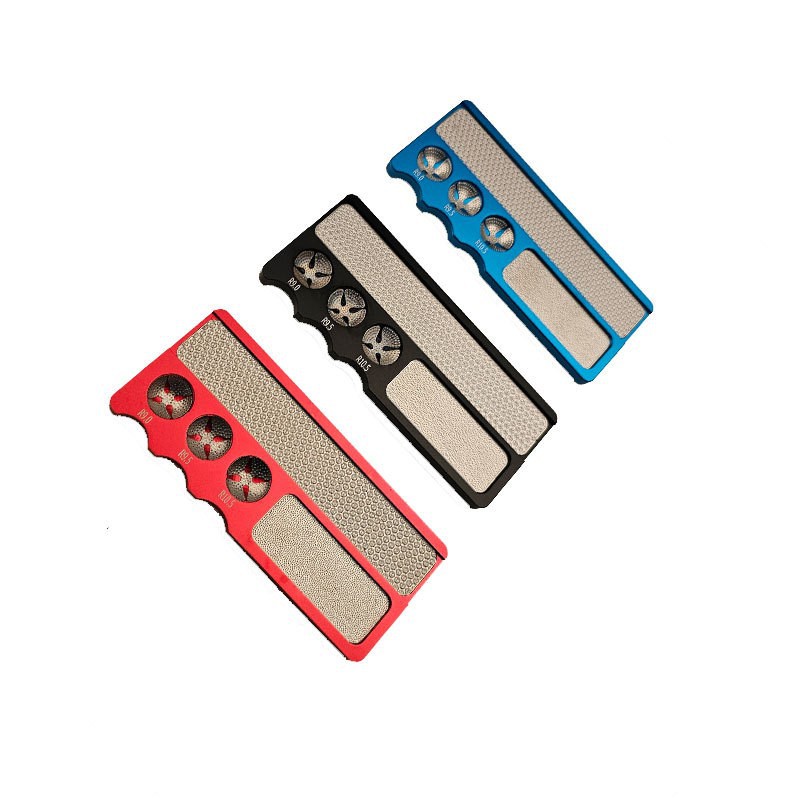 Picture of Nine-ball pool cue club head leather head repair grinding semi-circular flat hand file [thickness washboard]]