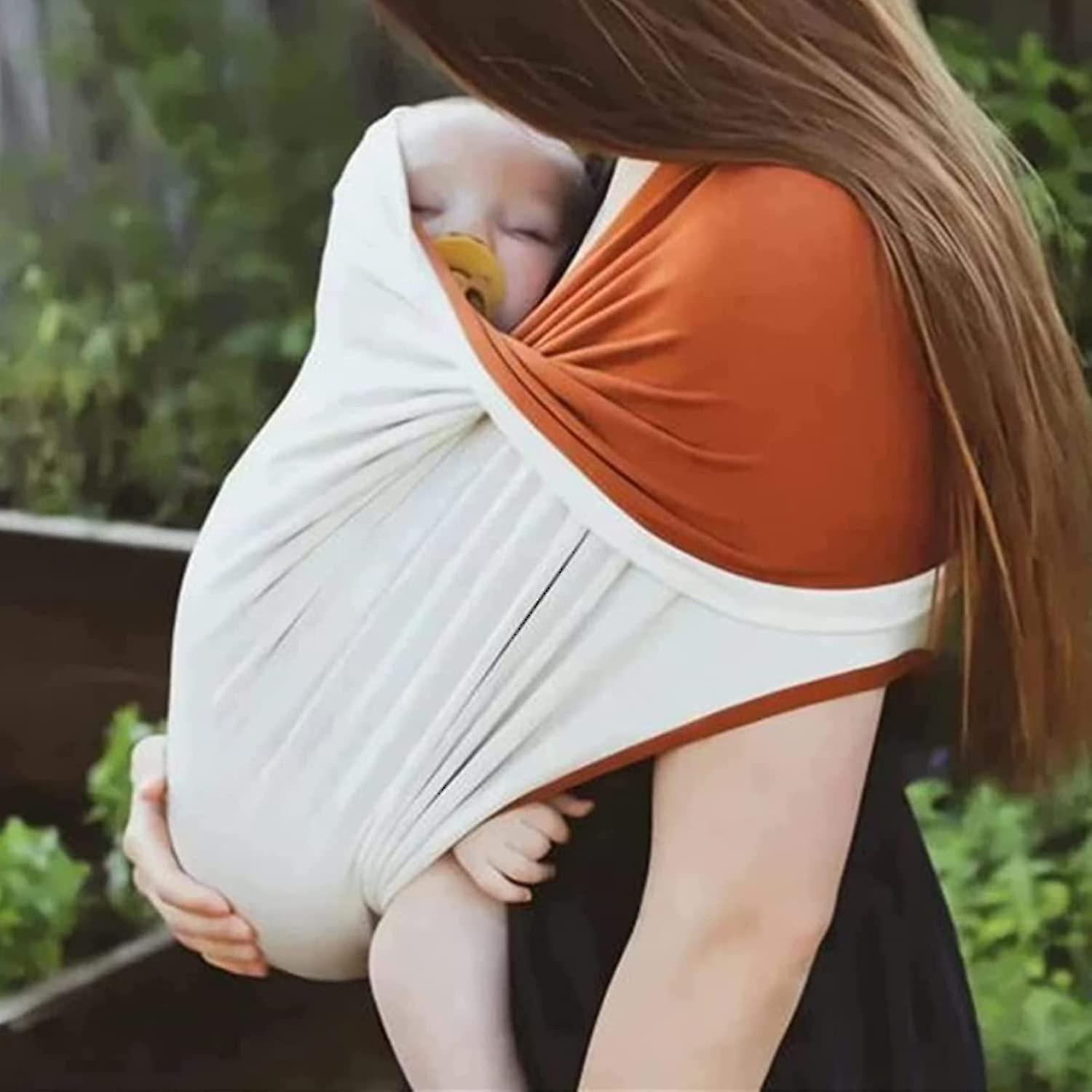 Picture of baby backpack soft high elastic fabric safety strap baby bonding comforter carrier