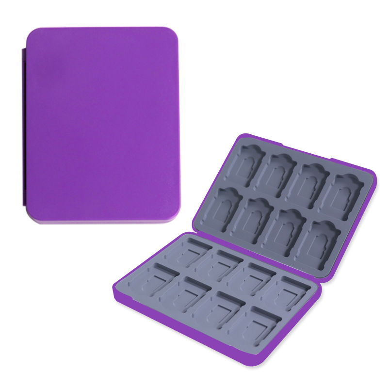 Picture of Wholesale Nintendo game machine card switch storage cassette game card magnetic acrylic transparent storage box