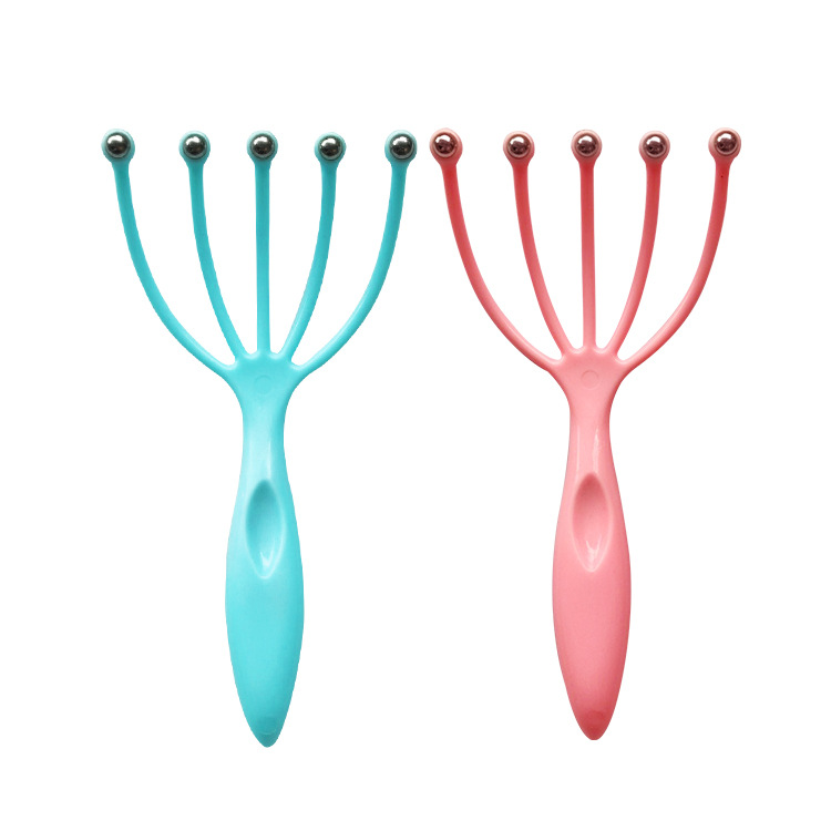 Picture of Head Massager Head Massage Claw Ball Manual Head Massager Scalp Massager Hossufu Massager