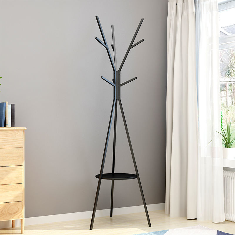Picture of Nordic Branch Household Creative Coat Rack Bedroom Hanging Clothes Hat Rack Floor-to-Floor Iron Metal Simple