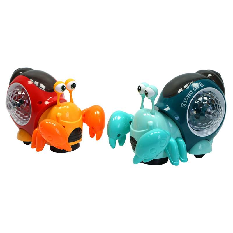 Picture of Electric sound and light universal hermit crab toy trembles children's hot-selling gifts colorful lights cross-border boy gifts