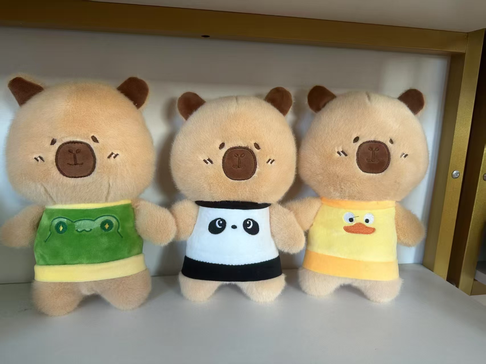 Picture of New Grasping Machine Doll Doll 8 Inch Plush Toy Wedding Throw Doll Push Plush Toy Ring Gift