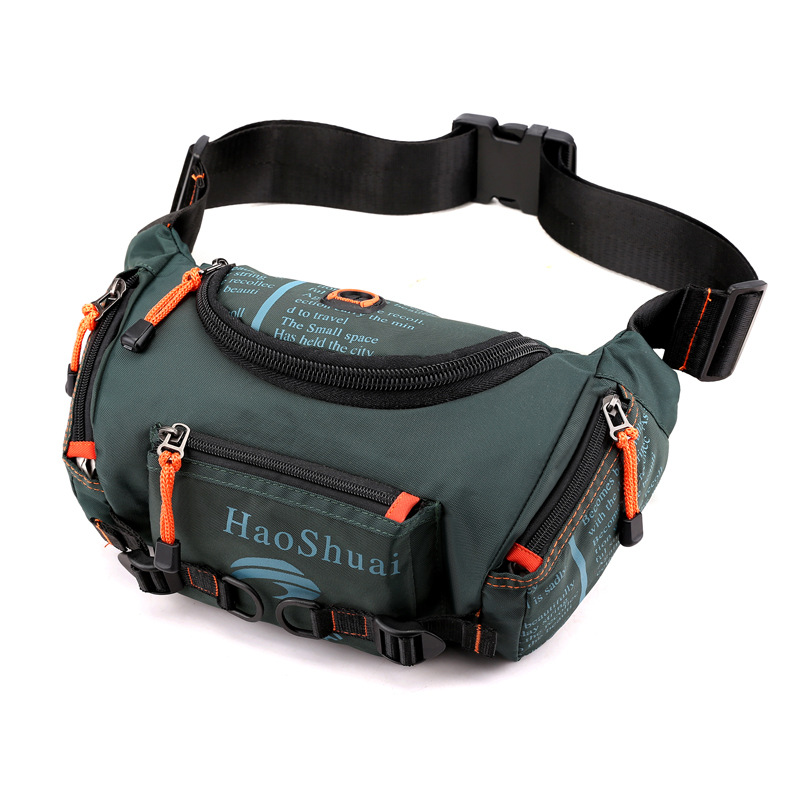 Picture of Cross-border Men's Bag Large Capacity Chest Crossbody Bag Sport Multifunctional Shoulder Crossbody Dual-purpose Backpack Men's Chest Bag
