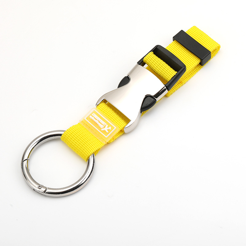 Picture of Luggage Buckle Safety Fixed Strap Backpack External Lanyard Packing Strap Suitcase Strap Metal Lanyard