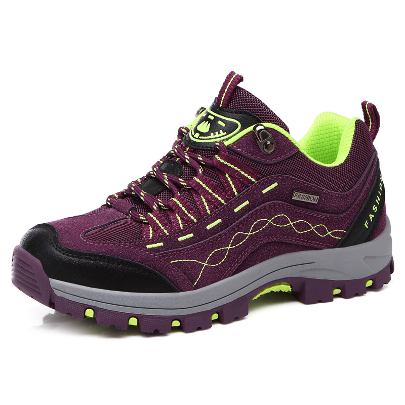 Picture of Autumn Hiking Shoes Men's Shoes Outdoor Shoes Women's Waterproof Non-slip Men's Breathable Sports Off-road Running Shoes Mountain Hiking Shoes