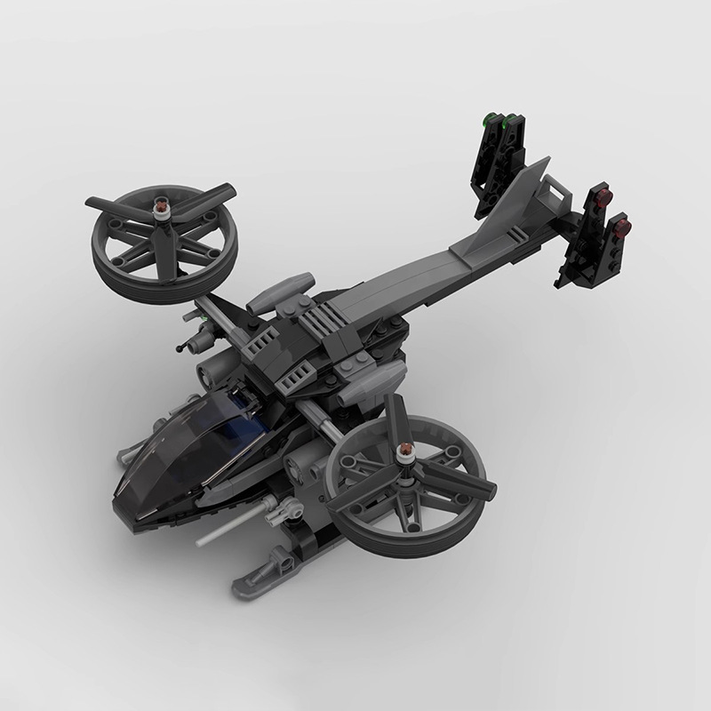 Picture of Compatible with Lego MOC-87032 assembled building blocks AVATAR AVATAR helicopter small particle model gift