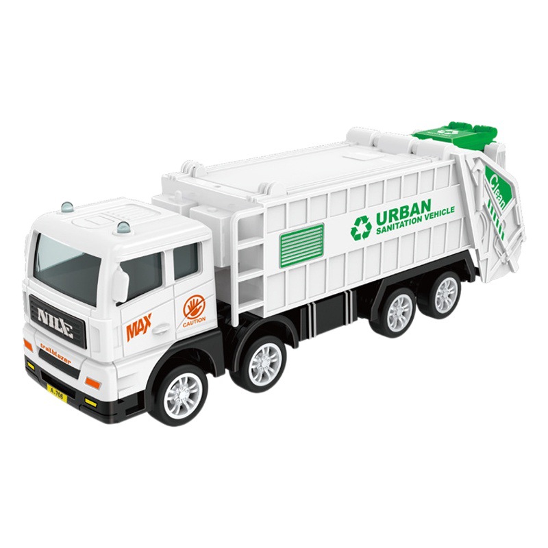 Baby toy car boy children inertial Sanitation garbage truck cleaning sprinkler rescue vehicle simulation model
