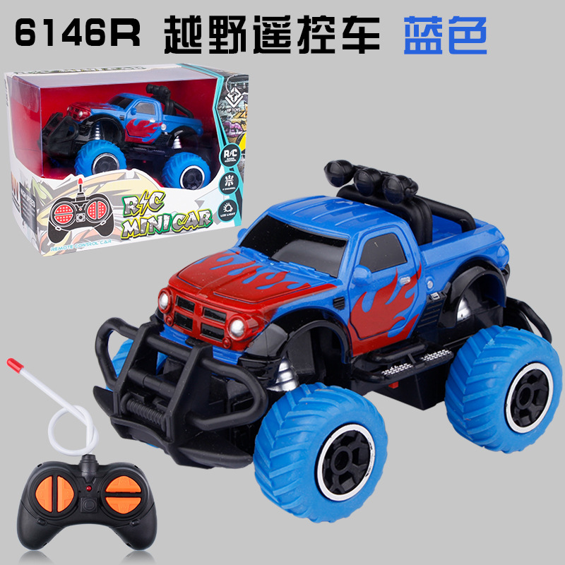 Picture of Amazon Graffiti Four-Way Wireless Remote Control Off-Road Climbing Remote Control Car Children's Electric Racing Off-Road Toy Car