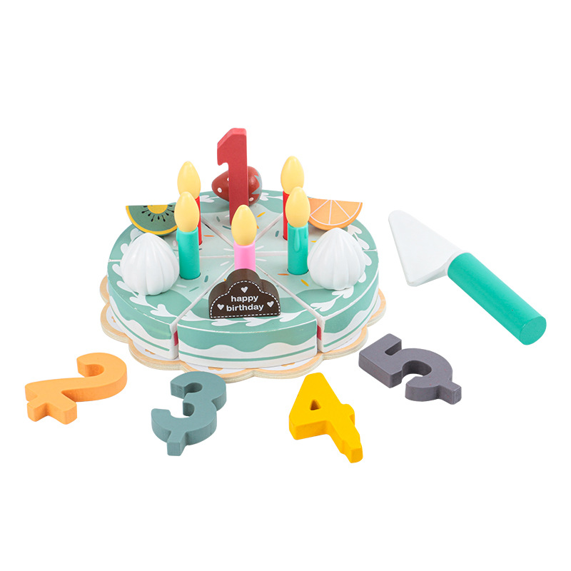 Picture of New wooden play house juicer children's simulation juicer parent-child interaction baby sharing toy kindergarten