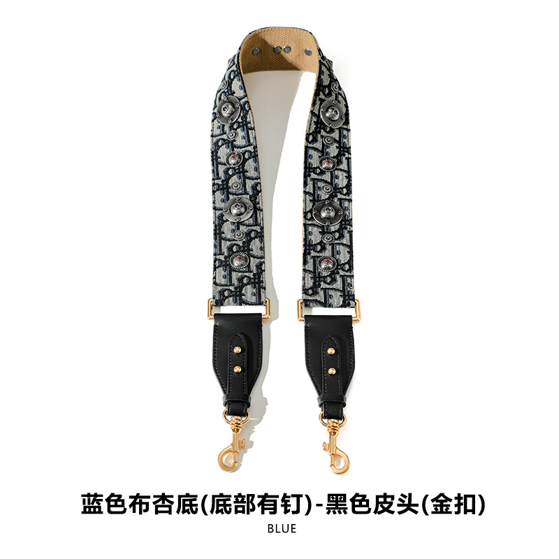 Picture of Mahuangshi MHS-F-66 Wide Bag with Canvas Shoulder Strap Shoulder Crossbody Cowhide Bag Accessories Bag Strap Comfortable D