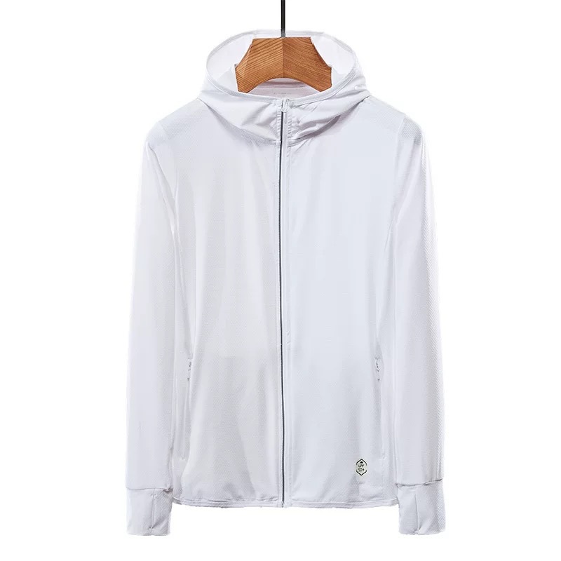 Picture of 2022 New Sunscreen Clothing Women's Outdoor Windbreaker Spring and Summer Anti-UV Thin Breathable Hooded Riding Sunscreen Clothing for Men