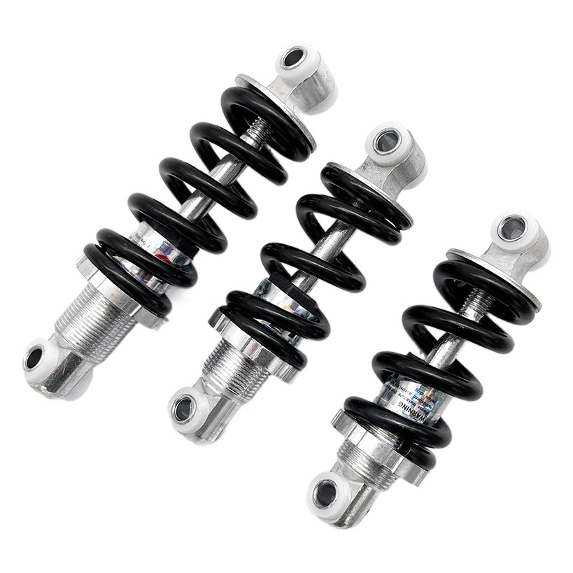 Bicycle rear spring shock absorber mountain bike shock absorber compressor bicycle soft tail folding bike spring shock absorber
