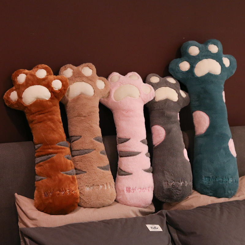 Picture of Amazon cross-border ins cat claw pillow leg clip pillow pillow bedside double pillow long pillow cushion