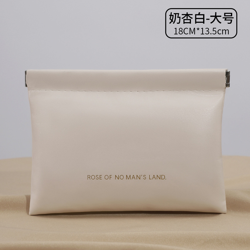 Picture of Ins Portable Large Capacity PU Portable Toiletry Bag Travel Partition Storage Bag Organ Pillow Cosmetic Bag Wholesale