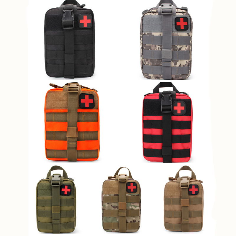 Picture of Outdoor Sports First Aid Kit Medical Bag Multifunctional Molle Accessory Bag Edc Tool Storage Waist Bag