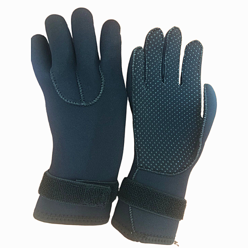 Picture of 3MM autumn and winter swimming snorkeling gloves diving scratch-proof frostbite gloves non-slip adhesive anti-freeze warm gloves