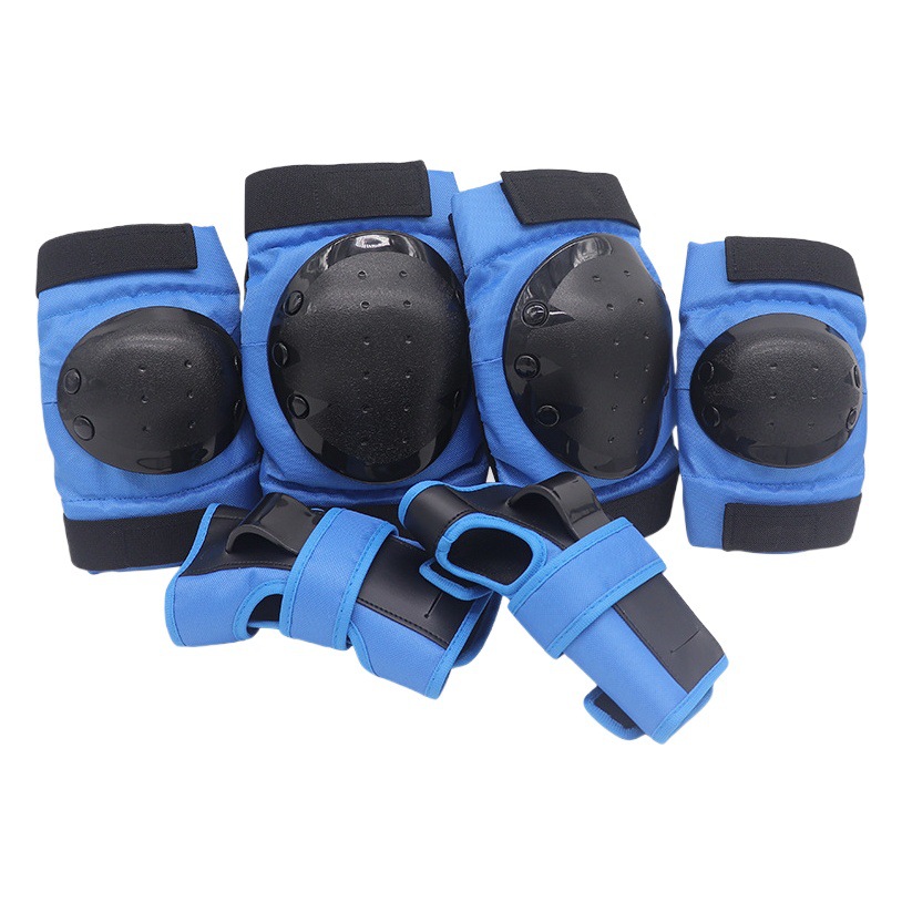 Factory direct adult roller skating protector balance car Children's skateboard sports protector knee protector elbow protector hand protector six-piece set