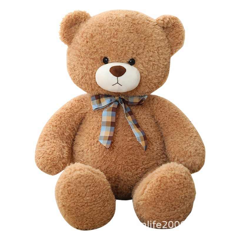 2022 Valentine's Day New Teddy Bear Sleeping Pillow Plush Toy Doll Warm Hands Sleeping Doll Christmas Gift for Women