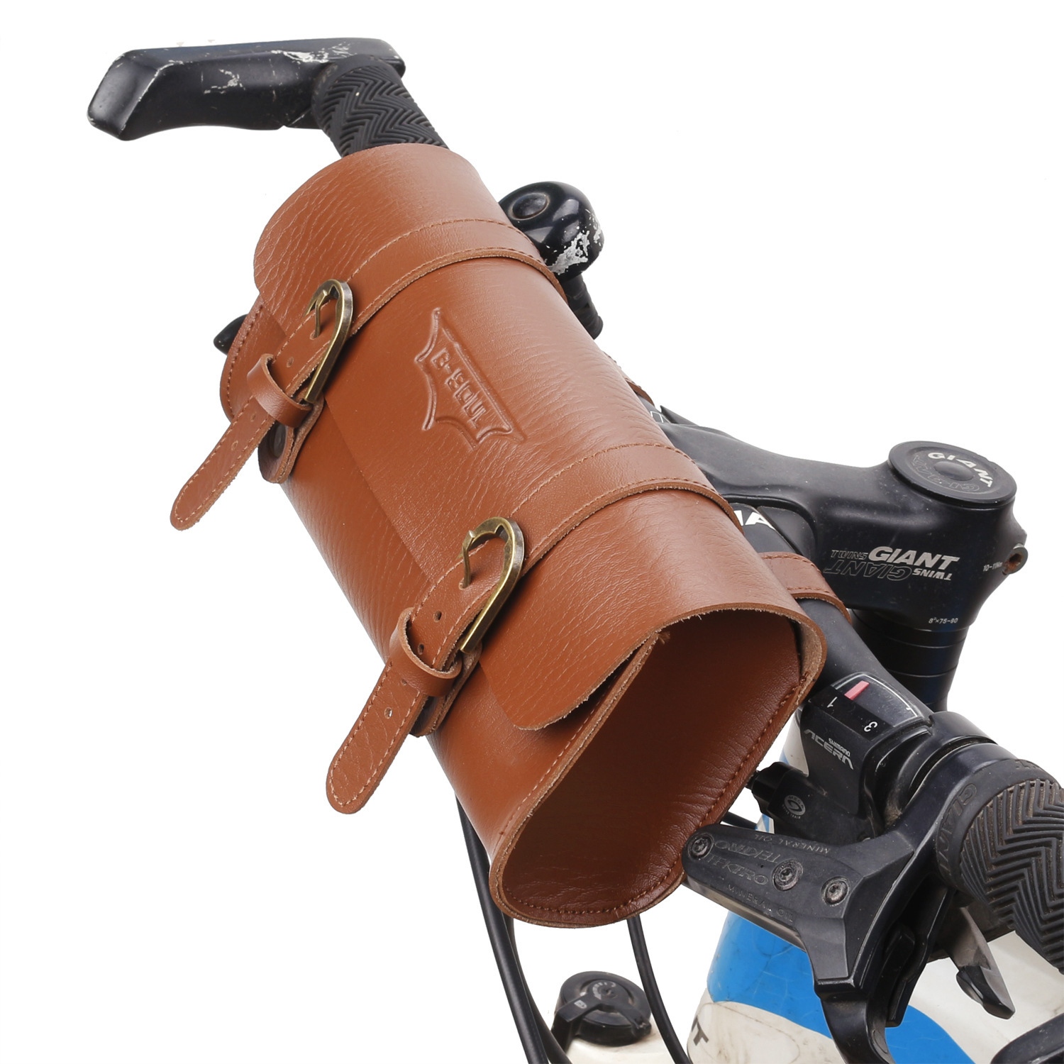 Picture of B- SOUL vintage bicycle bag skateboard head bag folding handlebar bag saddle bag saddle bag riding bag