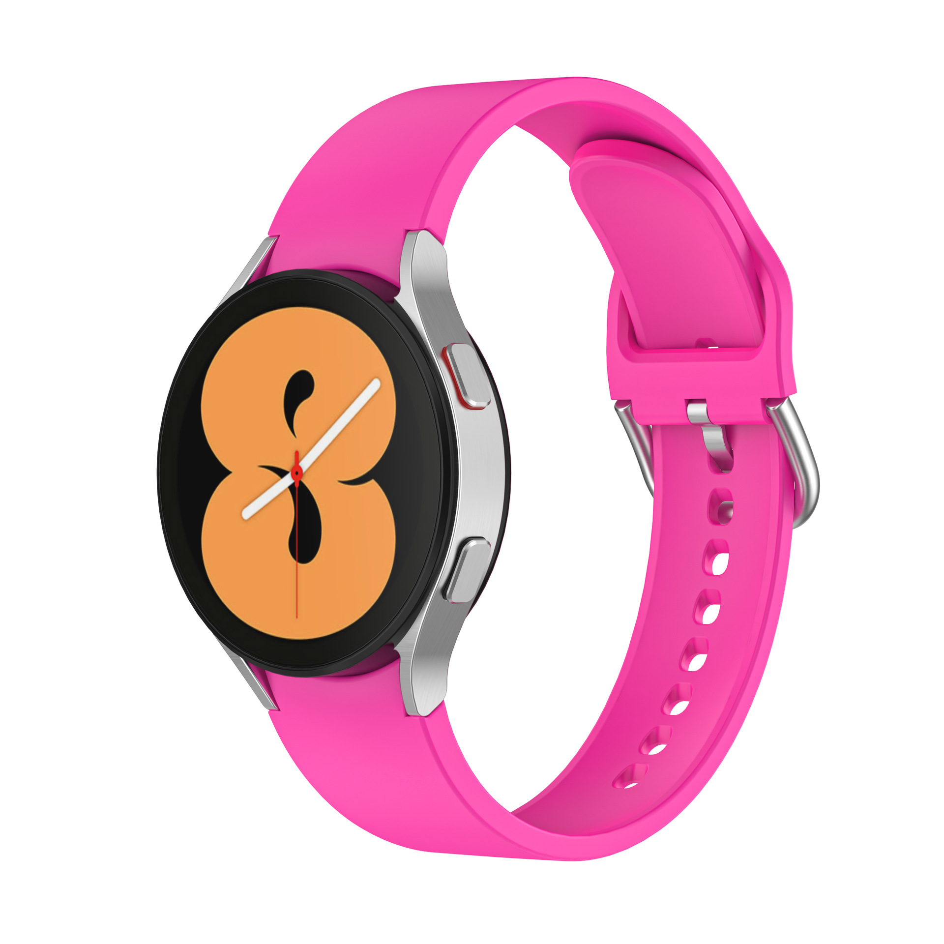 Picture of For Samsung galaxy watch5 Pro Watch Strap Factory Spot Wholesale Solid Color Silicone Strap