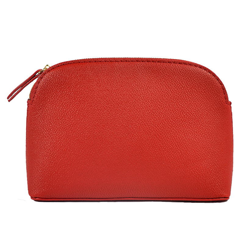 Picture of 2025 new cosmetic bag high-end texture leather shell clutch exquisite dinner portable storage cosmetic bag